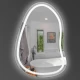 Зеркало асимметричное с LED подсветкой Vinicius One 900х1300 (подсветка комбинированная)