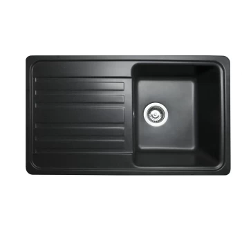 Кухонная мойка гранитная MIRAGGIO VERSAL black