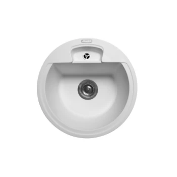 Кухонная мойка гранитная MIRAGGIO VALENCIA white