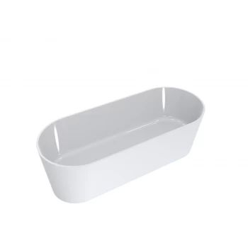 Ванна MIRAGGIO PROVIDENCE (з прихованим переливом) матова з литого мармуру