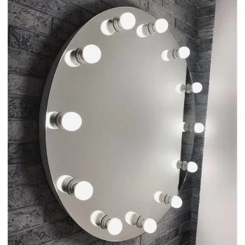 Винтажное зеркало круглое на стену Колумбия