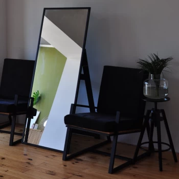 Красивое зеркало на ножке напольное Loft