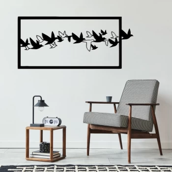 Деревянная картина "Birds"  (50 x 23 см)