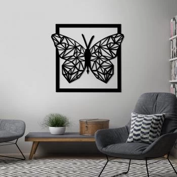 Деревянная картина "Butterfly"  (50 x 47 см)