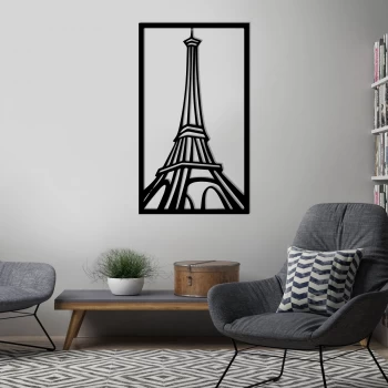 Деревянная картина "Paris"  (50 x 29 см)