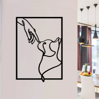 Деревянная картина "Home comfort"  (70 x 50 см)