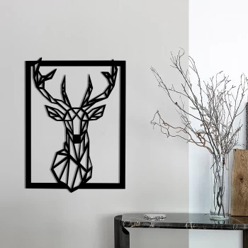 Дерев'яний малюнок "Deer" (50 x 37 см)