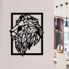 Дерев'яна картина "Lion Side" (60 x 47 см)