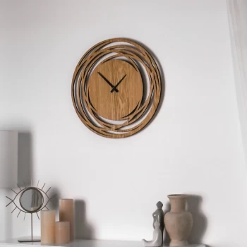 Деревянные настенные часы Moku Shirakawa (48 x 48 см)