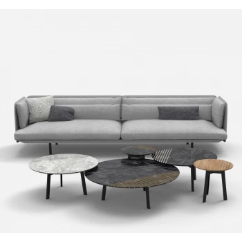 Журнальный столик Vintage - мод. Trio Ø 40