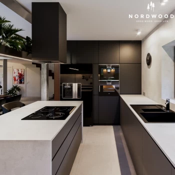 Кухня Nordic - мод. Modern Black