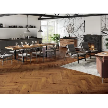 BARLINEK (Барлінек) Англійська ялинка Дуб Brown sugar Piccolo матовий лак