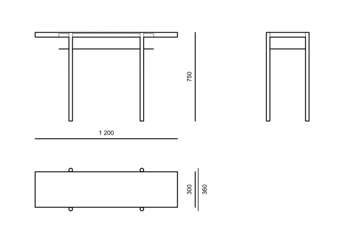  Консоль - Ray - CTE02  5 — замовити в PORTES.UA