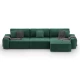 Диван Кутовий "Loft" Зелений 350х160х80 см. (Арт.2003)