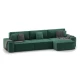 Диван Кутовий "Loft" Зелений 350х160х80 см. (Арт.2003)