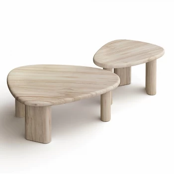 Журнальный стол Kruhlenʹkyy 3 (70х53хh42)