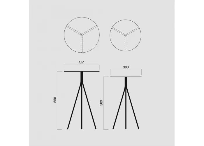  Кофейный столик Skhid D L  7 — купить в PORTES.UA