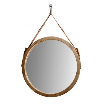 Универсальное зеркало круглое настенное Shiny Desert with strape