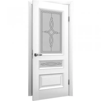 Caro 53 Ясен білий Емаль (засклена)