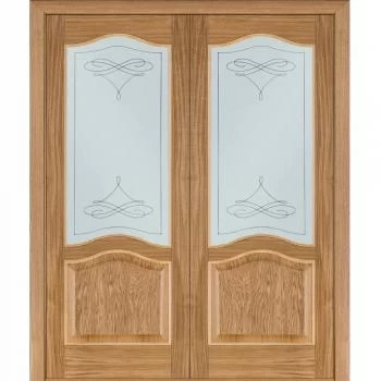 Classik 03 Дуб светлый (застекленная)