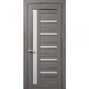 Двери стеклом Elit 108 Грей (ПО)