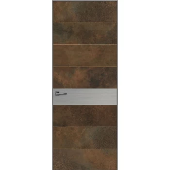 Loft L4 – короб Invisible Line без наличников – каменный шпон 3 мм.