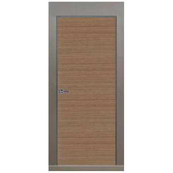 Темные двери Dooris ™ – двери на скрытом коробе – шпонированные