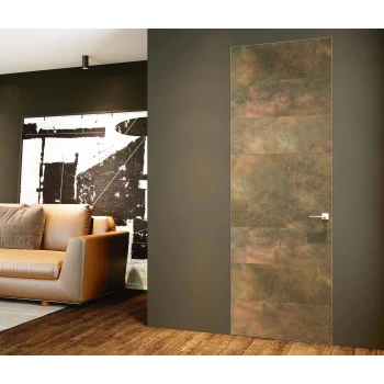 Loft L4 – короб Invisible Line без наличников – каменный шпон 3 мм.