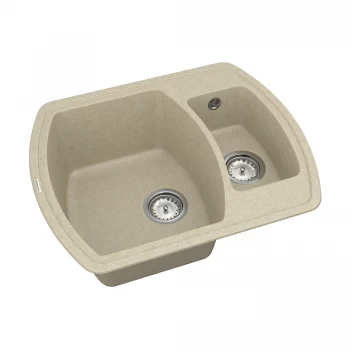 Кухонная мойка Norton NMP 03.63 Beige + сифон