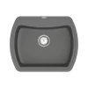 Кухонная мойка Norton NMP 01.63 Gray + сифон