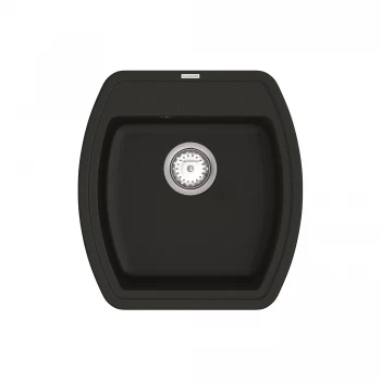 Кухонна мийка Norton NMP 01.48 Black + сифон