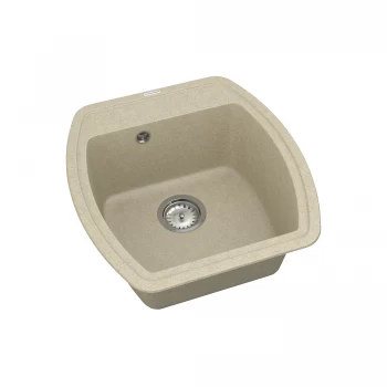 Кухонная мойка Norton NMP 01.48 Beige + сифон