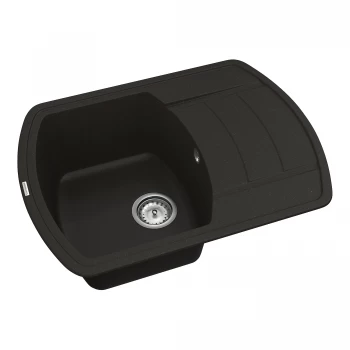Кухонна мийка Norton NMP 02.67 Black + сифон