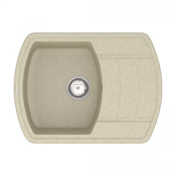 Кухонная мойка Norton NMP 02.67 Beige + сифон