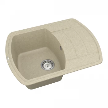Кухонная мойка Norton NMP 02.67 Beige + сифон