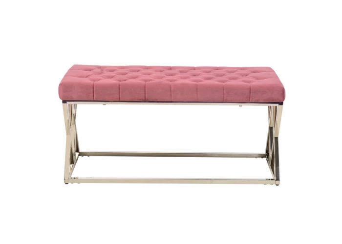  Банкетка BN-2 троянда антик + срібло  2 — замовити в PORTES.UA