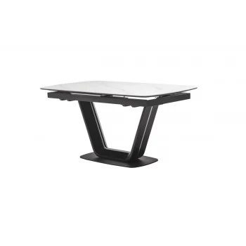 Керамічний стіл TML-870 білий мармур