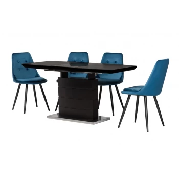 Керамічний стіл TML-850 чорний онікс