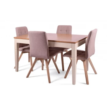 Стіл Боруссія + 4 стільці Бодо