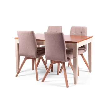 Стіл Боруссія + 4 стільці Бодо