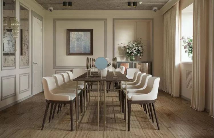 Переговорна кімната у дизайн-проекті салону краси Women's Club, 120 м. кв. - студія дизайну 10:02 Design Burean