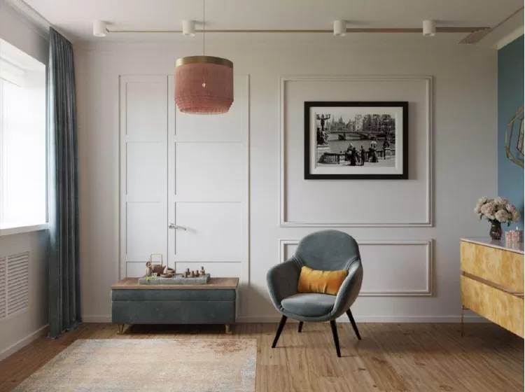 Салон в дизайн-проекте салона красоты Women's Club, 120 м. кв. — студия дизайна 10:02 Design Burean