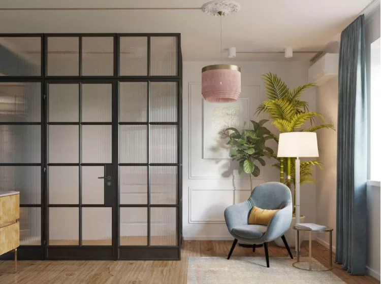 Салон в дизайн-проекте салона красоты Women's Club, 120 м. кв. — студия дизайна 10:02 Design Burean