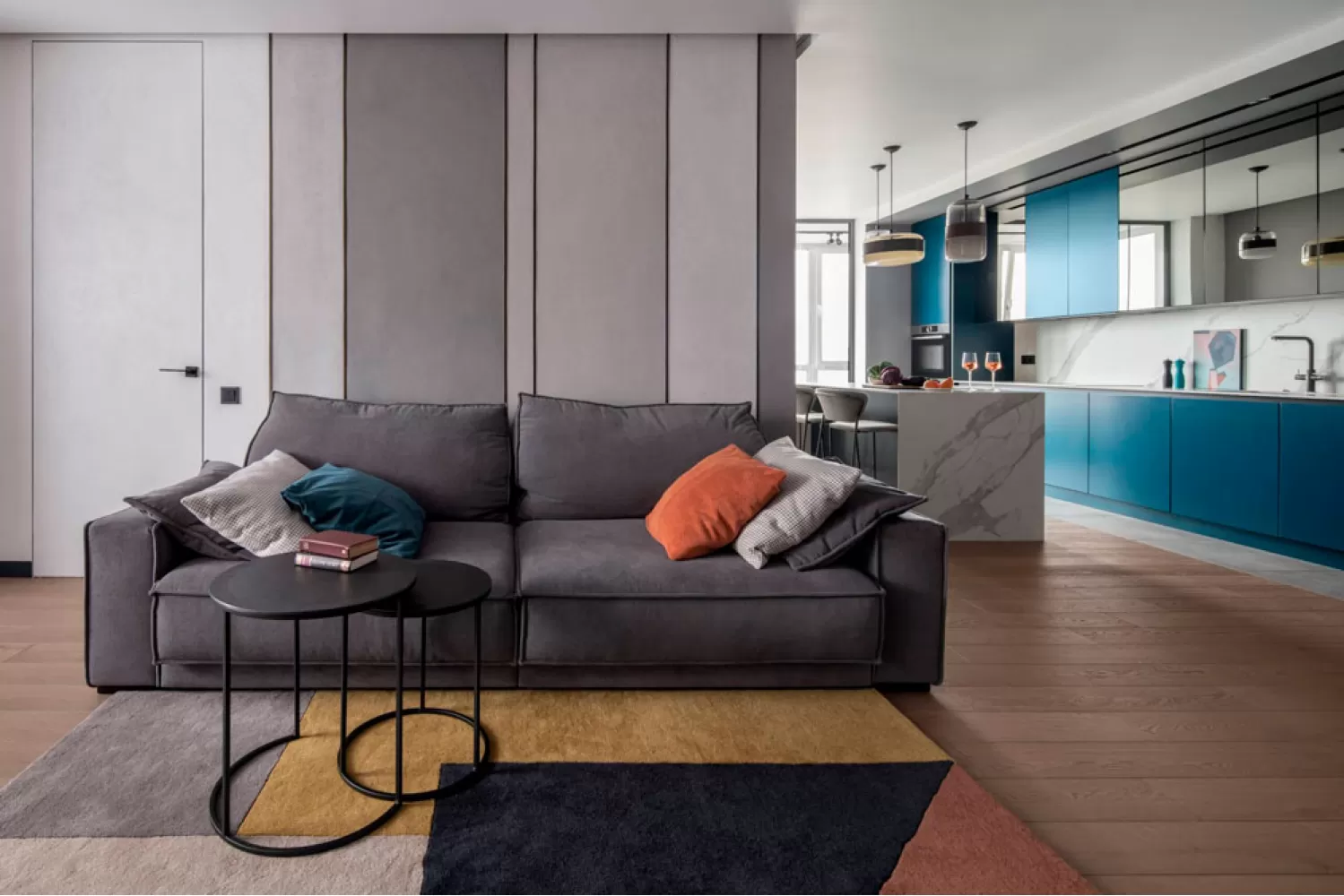 Кухня-гостиная – новое фото проекта № 2543