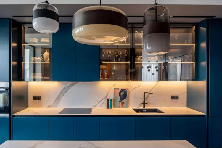 Кухня-гостиная – новое фото идеи для ремонта № 2548