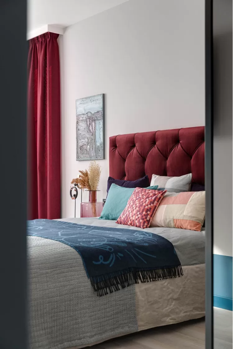 Спальня – оригинальное фото декоратора № 2523