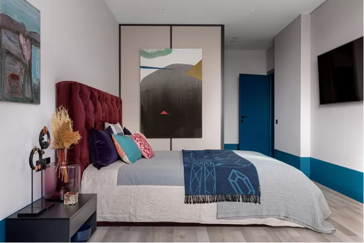 Спальня – красивое фото ремонта № 2524