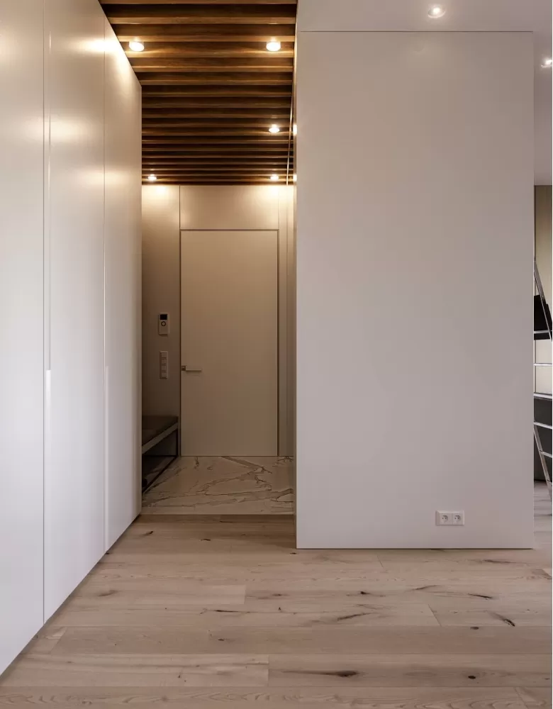 Холл — Проект квартири на бул. Лесі Українки – 76 м.кв. - Art Partner