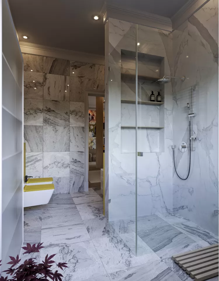 Фото інтер'єру: Санвузол у дитячій – ЖК Італійський Квартал - будинок 108 м.кв – 277