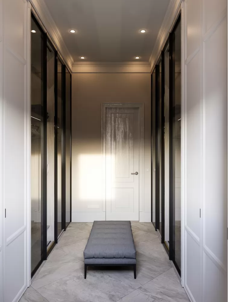 Гардеробна кімната - ЖК Італійський Квартал - будинок 108 м.кв - Art Partner